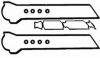 BGA RK6343 Gasket Set, cylinder head cover